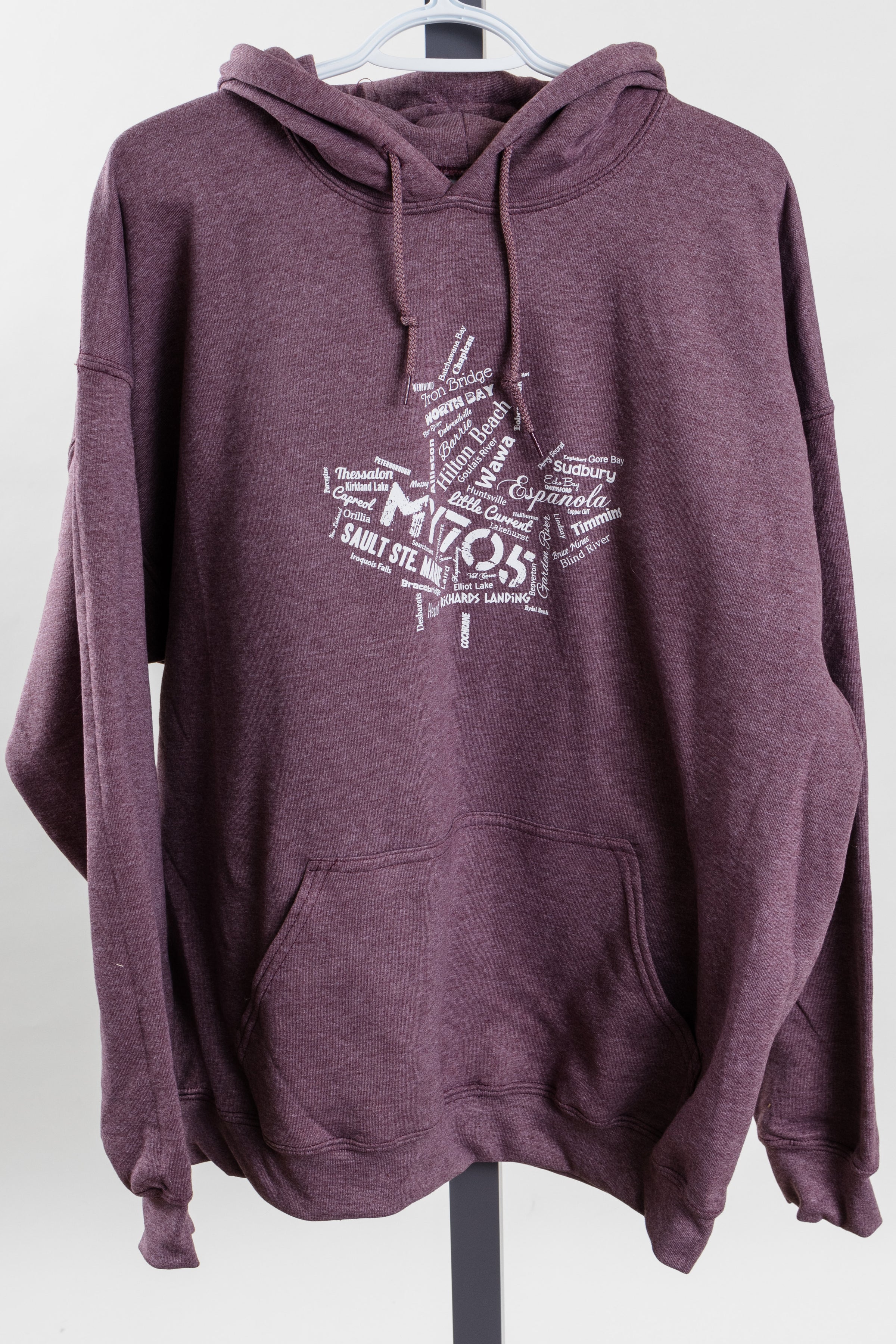 パーカー・フーディ NOT4NERD Handprint Pullover Hood Grey HD049GR MAISON HONORE PARIS - 3ハートパッチダンボールジップパーカー